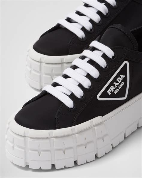 prada cap-toe gabardine sneakers|Prada chunky sneakers.